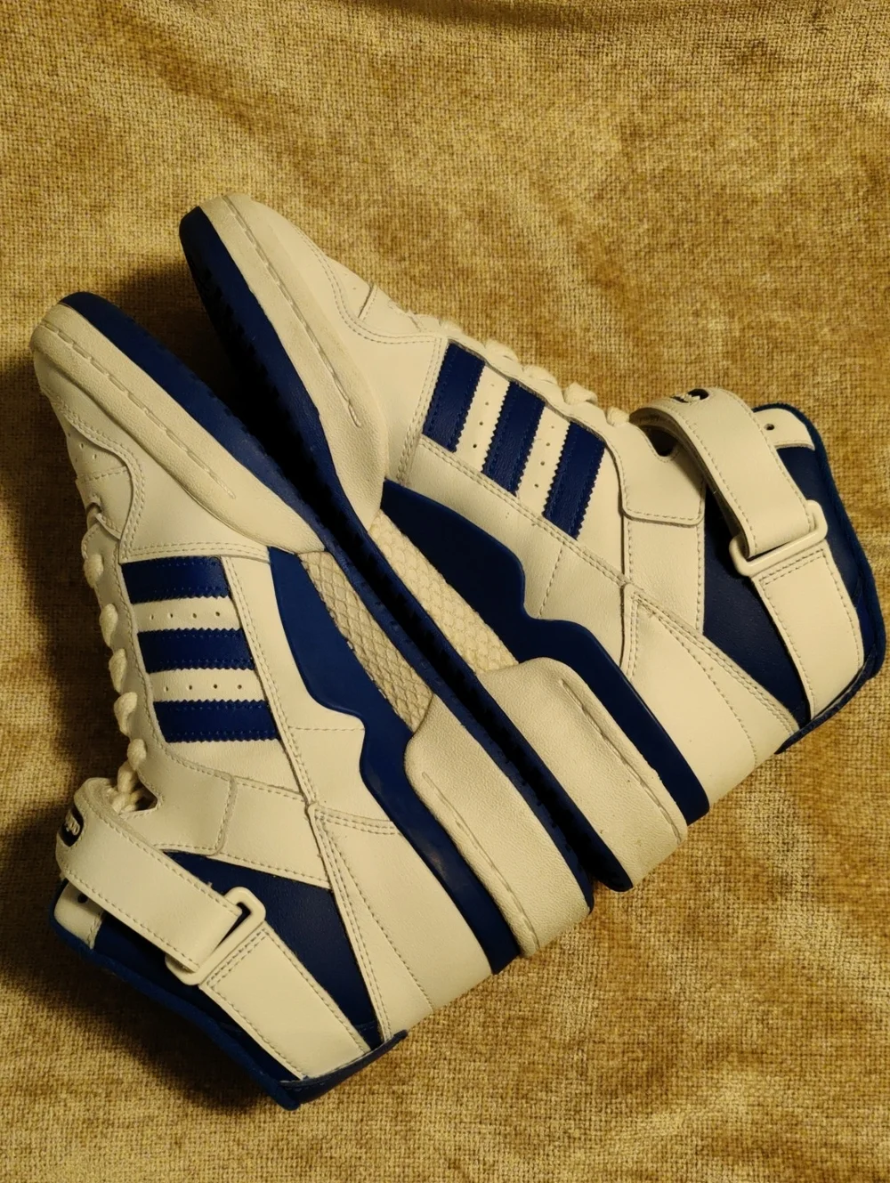 Adidas Forum Mid 84 OG – White/Royal Blue – Men’s Size 9.5